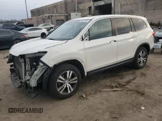 2018 Honda Pilot EX-L with VIN 5FNYF6H64JB040789, listed as a Copart auction lot 85667954 with 84,575 mi miles and Salvage title. Bid and sale history available at DreamBid. Image 1.