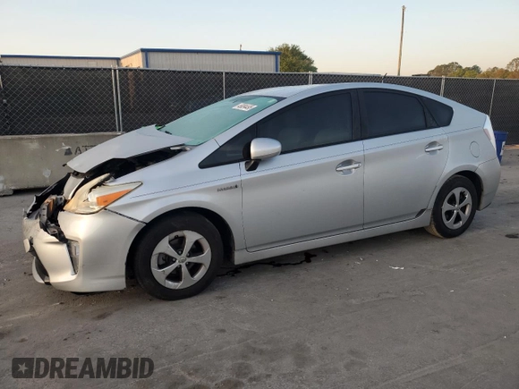 2015 Toyota Prius Four with VIN JTDKN3DU3F0444569, listed as a Copart auction lot 49084495 with 202,486 mi miles and Non repairable. Bid and sale history available at DreamBid. Image 1.