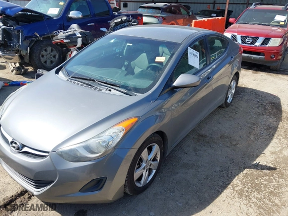 2013 Hyundai Elantra GLS PZEV with VIN 5NPDH4AE6DH357199, listed as a IAAI auction lot 41788694 with 161,467 mi miles. Bid and sale history available at carsss.com. Image 18.