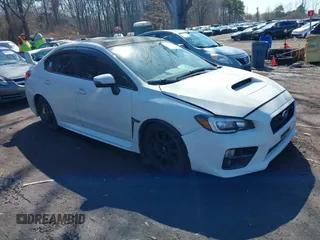 2017 Subaru WRX STI Limited with VIN JF1VA2Y66H9819390, listed as a IAAI auction lot 41827966 with 62,054 mi miles. Bid and sale history available at carsss.com. Image 1.