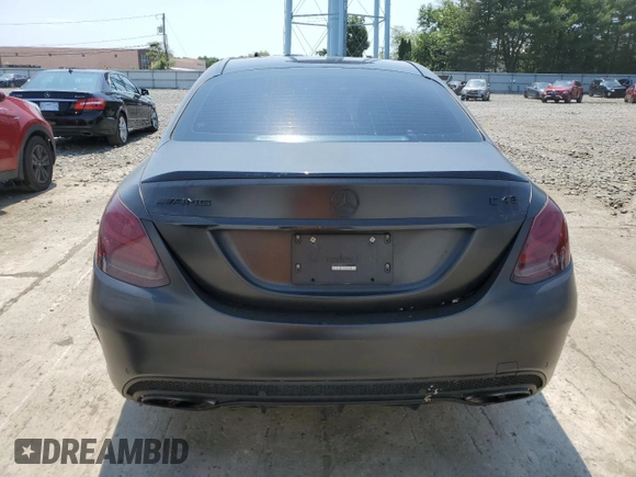 2017 Mercedes-Benz C 43 AMG with VIN 55SWF6EB7HU232029, listed as a Copart auction lot 59319684 with 86,479 mi miles and Salvage Title. Bid and sale history available at DreamBid. Image 6.