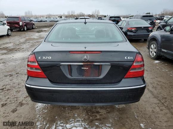 2006 Mercedes-Benz E-Class 3.2L CDI with VIN WDBUF26J06A840096, listed as a Copart auction lot 47607485 with 0 mi miles and Clean Title. Bid and sale history available at carsss.com. Image 6.