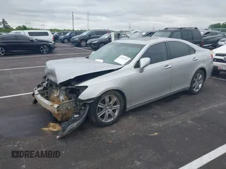 2007 Lexus ES 330 with VIN JTHBJ46G872018423, listed as a IAAI auction lot 42134791 with 307,908 mi miles and . Bid and sale history available at carsss.com. Image 2.