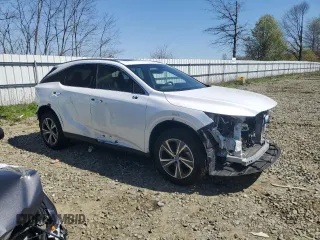 2023 Lexus RX 350 with VIN 2T2BAMCA1PC033568, listed as a Copart auction lot 51253485 with 27,375 mi miles and Salvage Title. Bid and sale history available at DreamBid. Image 4.
