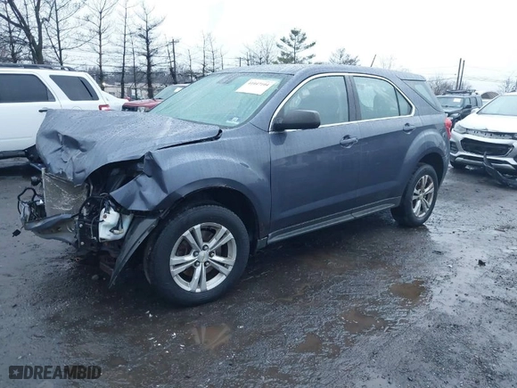 2014 Chevrolet Equinox LS with VIN 2GNFLEEKXE6115039, listed as a IAAI auction lot 41047104 with 133,236 mi miles. Bid and sale history available at carsss.com. Image 2.