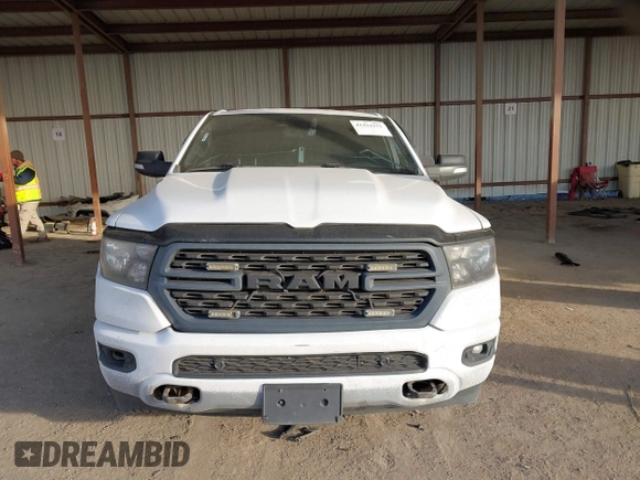 2022 Ram 1500 Big Horn with VIN 1C6SRFFTXNN351308, listed as a IAAI auction lot 41424332 with 271,908 mi miles and . Bid and sale history available at DreamBid. Image 12.