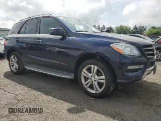 2014 Mercedes-Benz M 350 with VIN 4JGDA5HB7EA389301, listed as a Copart auction lot 63970685 with 103,248 mi miles and Salvage title. Bid and sale history available at DreamBid. Image 4.