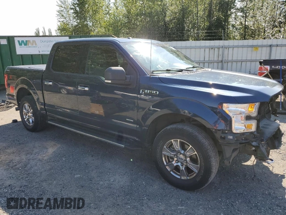 2015 Ford F-150 XLT with VIN 1FTEW1EP7FKE12574, listed as a Copart auction lot 59519985 with 133,337 mi miles and Salvage title. Bid and sale history available at DreamBid. Image 4.