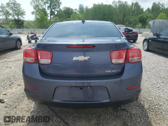2013 Chevrolet Malibu LT with VIN 1G11C5SAXDF228632, listed as a Copart auction lot 53074955 with 138,270 mi miles and Salvage Title. Bid and sale history available at DreamBid. Image 6.