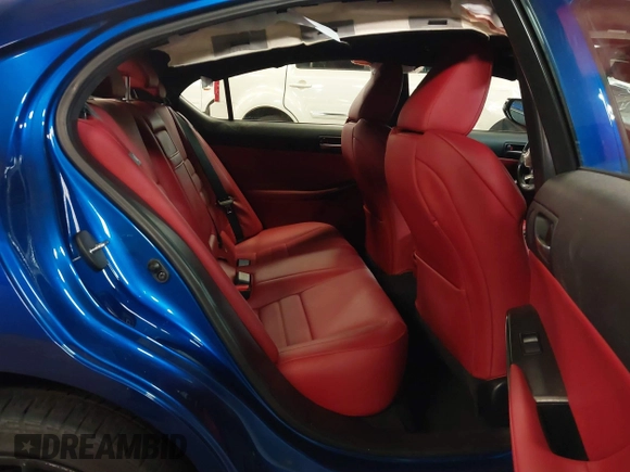 2021 Lexus IS 350 F Sport with VIN JTHGZ1E29M5019478, listed as a IAAI auction lot 41876082 with 49,224 mi miles and . Bid and sale history available at DreamBid. Image 8.