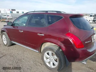 2006 Nissan Murano S with VIN JN8AZ08T76W422429, listed as a IAAI auction lot 41644127 with 251,135 mi miles. Bid and sale history available at carsss.com. Image 3.