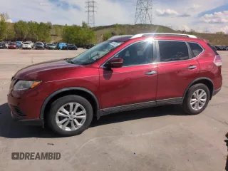 2015 Nissan Rogue SV with VIN KNMAT2MV4FP509263, listed as a Copart auction lot 56246435 with 108,725 mi miles and Clean Title. Bid and sale history available at DreamBid. Image 1.
