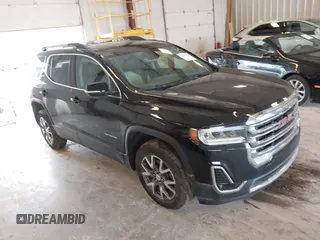 2023 GMC Acadia SLT with VIN 1GKKNULS5PZ237737, listed as a IAAI auction lot 42595694 with 23,451 mi miles and . Bid and sale history available at DreamBid. Image 1.