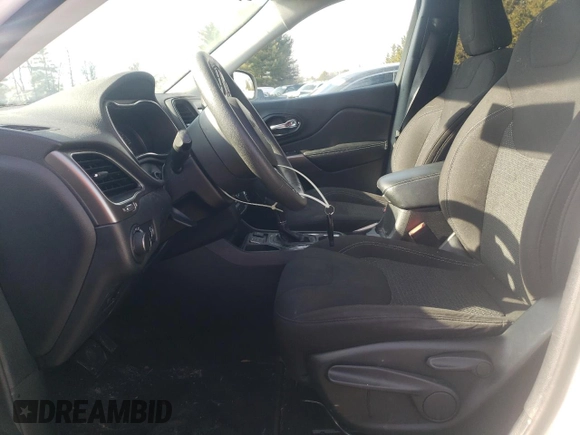 2020 Jeep Cherokee Latitude with VIN 1C4PJLCB7LD610291, listed as a Copart auction lot 45056635 with 108,273 mi miles and Salvage Title. Bid and sale history available at DreamBid. Image 7.