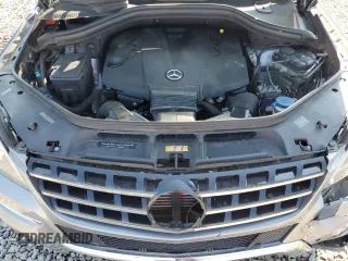 2014 Mercedes-Benz M 350 with VIN 4JGDA2EB4EA406865, listed as a Copart auction lot 61630045 with 142,616 mi miles and Salvage title. Bid and sale history available at DreamBid. Image 12.