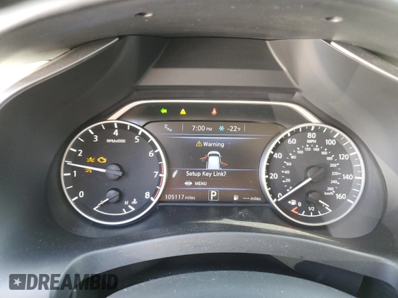 2020 Nissan Murano Platinum z VIN 5N1AZ2DJ0LN134230, wystawiony jako Copart lot #52311175 z przebiegiem 105 117 mil mil oraz Szkoda całkowita • Salvage title. Historia ofert i sprzedaży dostępna na DreamBid. Obrazek 9.