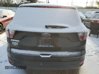 2017 Ford Escape S with VIN 1FMCU0F78HUB28010, listed as a Copart auction lot 45933915 with 86,505 mi miles and Salvage Title. Bid and sale history available at carsss.com. Image 6.