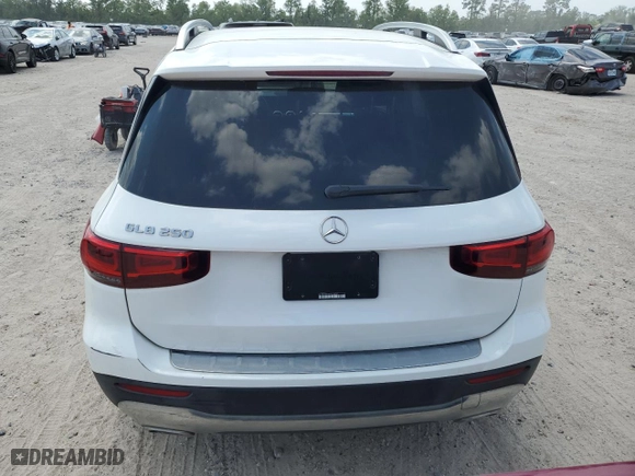 2021 Mercedes-Benz GLB with VIN W1N4M4GB0MW148696, listed as a Copart auction lot 53642925 with 78,483 mi miles and Salvage Title. Bid and sale history available at carsss.com. Image 6.