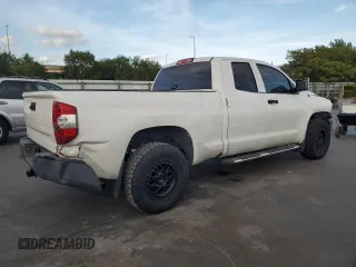 2019 Toyota Tundra SR with VIN 5TFRM5F10KX142691, listed as a Copart auction lot 83976374 with 45,679 mi miles and Salvage title. Bid and sale history available at DreamBid. Image 3.