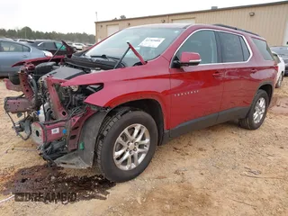 2020 Chevrolet Traverse LT Cloth with VIN 1GNERGKW2LJ197166, listed as a IAAI auction lot 41789888 with 91,627 mi miles. Bid and sale history available at carsss.com. Image 22.