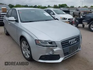 2010 Audi A4 2.0T Premium with VIN WAUAFAFL9AN056787, listed as a IAAI auction lot 42025552 with 163,950 mi miles. Bid and sale history available at carsss.com. Image 1.