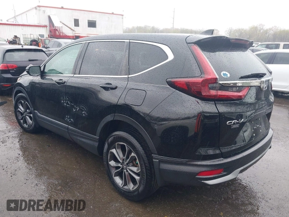 2020 Honda CR-V EX with VIN 5J6RW2H50LA009355, listed as a IAAI auction lot 42006753 with 78,630 mi miles. Bid and sale history available at carsss.com. Image 3.