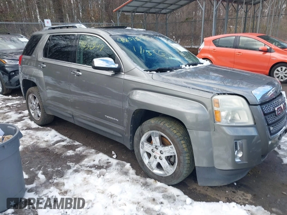 2012 GMC Terrain SLT-2 with VIN 2GKALWEK3C6296768, listed as a IAAI auction lot 41251547 with 157,022 mi miles. Bid and sale history available at carsss.com. Image 1.