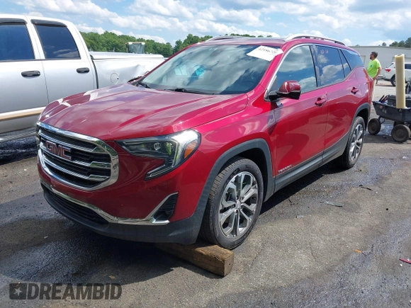 2020 GMC Terrain SLT with VIN 3GKALPEX3LL190480, listed as a IAAI auction lot 42186726 with 63,349 mi miles and . Bid and sale history available at DreamBid. Image 17.