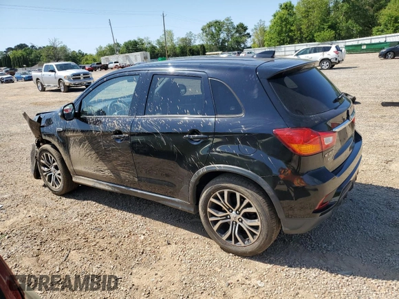 2018 Mitsubishi Outlander SE with VIN JA4AP3AW4JU000544, listed as a Copart auction lot 53623385 with 155,075 mi miles and Salvage title. Bid and sale history available at DreamBid. Image 2.