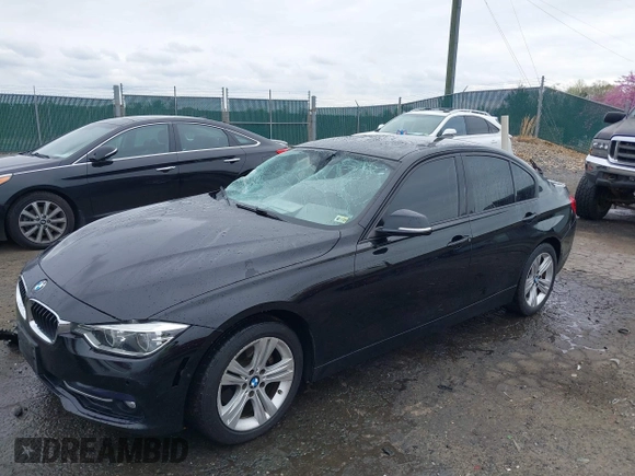 2016 BMW 3 Series 328i with VIN WBA8E9G54GNT84160, listed as a IAAI auction lot 41920657 with 123,492 mi miles. Bid and sale history available at carsss.com. Image 18.