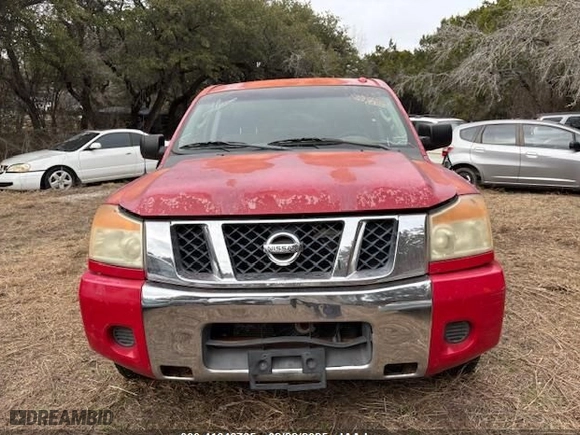 2008 Nissan Titan XE with VIN 1N6BA07D78N355337, listed as a IAAI auction lot 41646765 with 180,578 mi miles. Bid and sale history available at carsss.com. Image 11.
