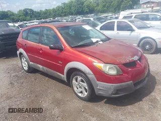 2003 Pontiac Vibe z VIN 5Y2SL62853Z430693, wystawiony jako IAAI lot #42774394 z przebiegiem 234 703 mil mil oraz . Historia ofert i sprzedaży dostępna na DreamBid. Obrazek 1.