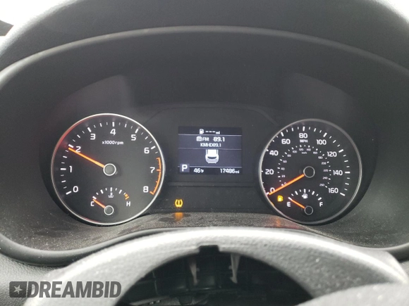 2020 Kia Sportage S with VIN KNDP6CAC6L7823051, listed as a Copart auction lot 46468565 with 17,486 mi miles and Salvage Title. Bid and sale history available at carsss.com. Image 9.