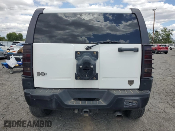 2006 Hummer H3 z VIN 5GTDN136468241071, wystawiony jako Copart lot #56801095 z przebiegiem 162 219 mil mil oraz Tytuł czysty. Historia ofert i sprzedaży dostępna na DreamBid. Obrazek 6.