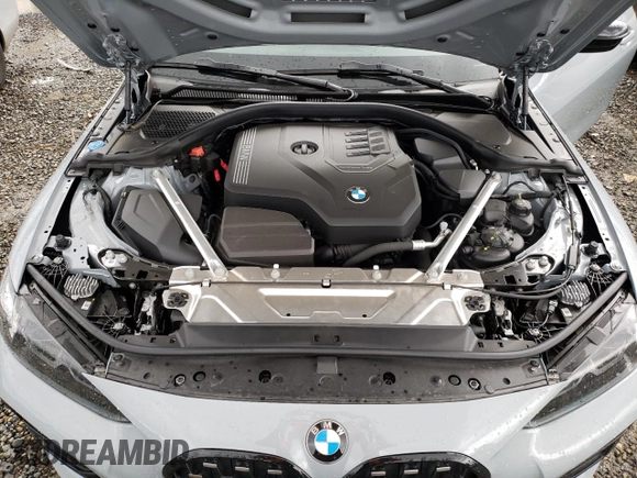 2023 BMW 4 Series 430i xDrive with VIN WBA43AT04PCM26175, listed as a Copart auction lot 42683904 with 5,616 mi miles and . Bid and sale history available at DreamBid. Image 11.
