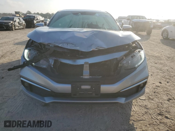 2019 Honda Civic Sedan EX with VIN JHMFC1F36KX003468, listed as a Copart auction lot 44352385 with 77,056 mi miles and Salvage Title. Bid and sale history available at carsss.com. Image 5.