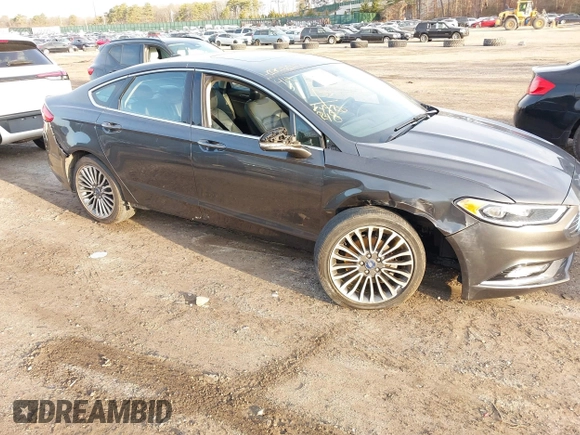 2017 Ford Fusion SE with VIN 3FA6P0HD4HR137098, listed as a IAAI auction lot 41908147 with 50,162 mi miles. Bid and sale history available at carsss.com. Image 6.