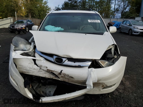2010 Toyota Sienna XLE z VIN 5TDDK4CC3AS034036, wystawiony jako Copart lot #78494514 z przebiegiem 208 928 mil mil oraz Szkoda całkowita • Salvage title. Historia ofert i sprzedaży dostępna na DreamBid. Obrazek 5.