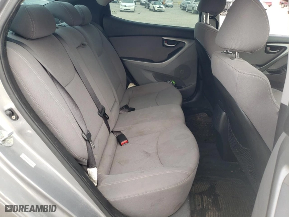 2014 Hyundai Elantra SE with VIN KMHDH4AE0EU092802, listed as a Copart auction lot 48503575 with 169,675 mi miles and Salvage Title. Bid and sale history available at carsss.com. Image 10.