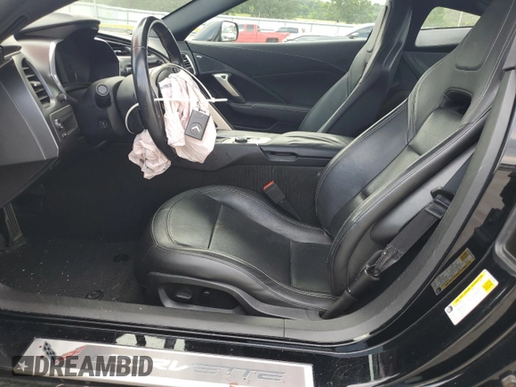 2018 Chevrolet Corvette 1LT with VIN 1G1YB2D79J5101065, listed as a Copart auction lot 62185325 with 58,657 mi miles and Salvage title. Bid and sale history available at DreamBid. Image 7.