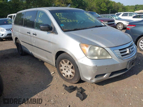 2009 Honda Odyssey LX with VIN 5FNRL38269B052088, listed as a IAAI auction lot 42499465 with Not provided miles and . Bid and sale history available at DreamBid. Image 1.