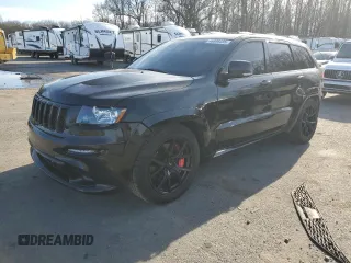 2012 Jeep Grand Cherokee SRT8 with VIN 1C4RJFDJ3CC152044, listed as a Copart auction lot 46886435 with 169,619 mi miles and Clean Title. Bid and sale history available at carsss.com. Image 1.