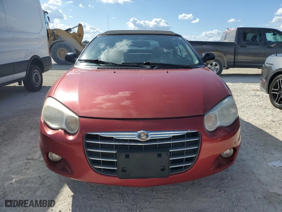2004 Chrysler Sebring Limited with VIN 1C3EL65R14N412772, listed as a Copart auction lot 77837414 with 73,992 mi miles and Non Repairable. Bid and sale history available at carsss.com. Image 5.
