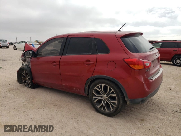 2016 Mitsubishi Outlander Sport 2.4 SE with VIN JA4AP3AW9GZ027749, listed as a Copart auction lot 44528845 with 107,322 mi miles and Salvage Title. Bid and sale history available at carsss.com. Image 2.