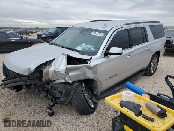2017 Chevrolet Suburban LS with VIN 1GNSCGKC1HR320491, listed as a Copart auction lot 82842924 with Not provided miles and Salvage title. Bid and sale history available at DreamBid. Image 1.