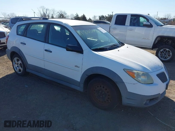 2006 Pontiac Vibe with VIN 5Y2SL65806Z408696, listed as a IAAI auction lot 41825647 with 160,000 mi miles. Bid and sale history available at carsss.com. Image 1.
