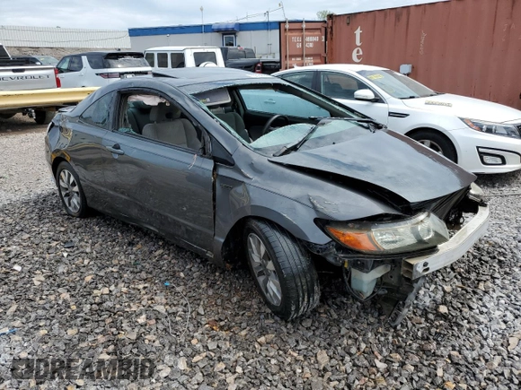 2009 Honda Civic Cpe EX with VIN 2HGFG12859H535303, listed as a Copart auction lot 70314294 with 227,344 mi miles and Salvage Title. Bid and sale history available at carsss.com. Image 4.
