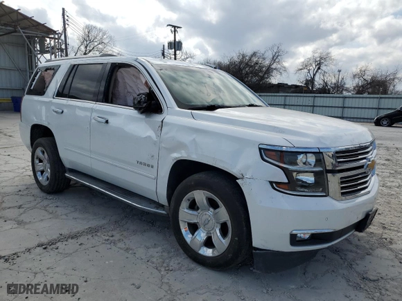 2017 Chevrolet Tahoe Premier with VIN 1GNSCCKC4HR209264, listed as a Copart auction lot 45794995 with 109,177 mi miles and Salvage Title. Bid and sale history available at carsss.com. Image 4.