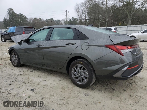2024 Hyundai Elantra SEL with VIN KMHLM4DG9RU754435, listed as a Copart auction lot 86189314 with 5,941 mi miles and Salvage Title. Bid and sale history available at carsss.com. Image 2.