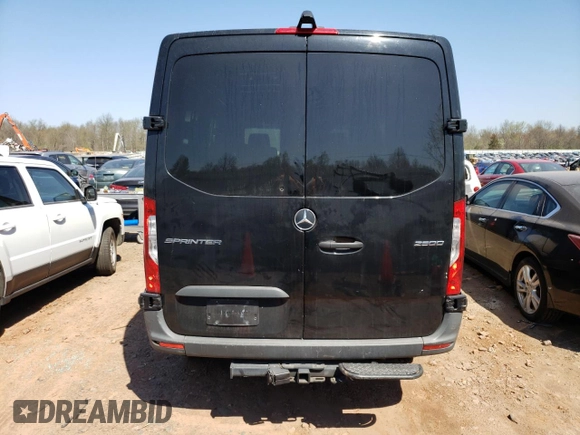 2020 Mercedes-Benz Sprinter with VIN W1W4EBHY6LT022133, listed as a Copart auction lot 46877493 with 69,538 mi miles and . Bid and sale history available at DreamBid. Image 6.